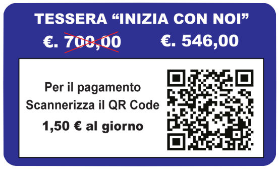 tessera inizia con noi